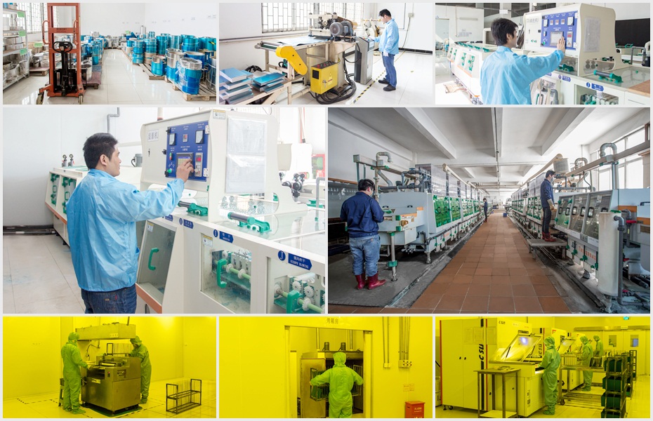 鑫海森微孔蝕刻加工生產線